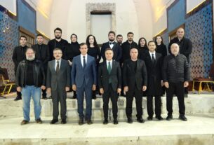 Nihâvend Makamında Saz Eserleri Konseri Gerçekleştirildi
