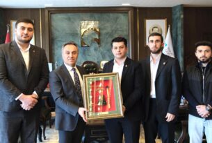 Milli Türk Talebe Birliği’nden Rektör Prof. Dr. Fatih Yılmaz’a Ziyaret