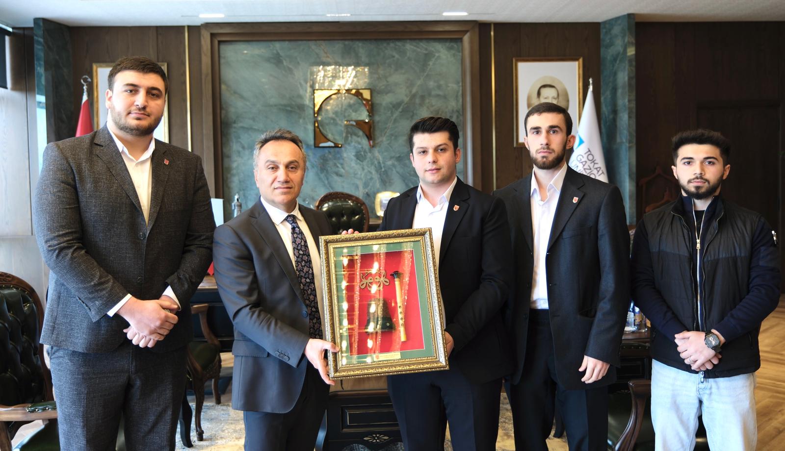 Milli Türk Talebe Birliği’nden Rektör Prof. Dr. Fatih Yılmaz’a Ziyaret
