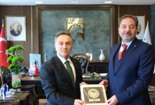 TARIMFEST Kapsamında Rektörler ve TAGEM Genel Müdüründen Rektörümüze Ziyaret