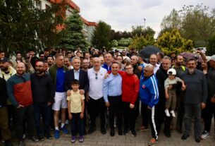 Rektörümüz Prof. Dr. Fatih Yılmaz, Spor Dostu Kampüs Doğa Yürüyüşüne Katıldı