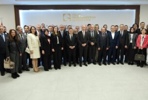 YÖK Başkanı Prof. Dr. Erol Özvar Üniversitemiz Senato Toplantısına Katıldı