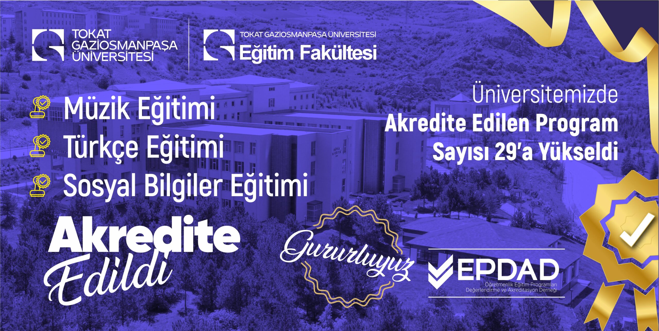 Kalite Yolculuğunda Yeni Eşik: TOGÜ’de Akredite Program Sayısı 29’a Yükseldi