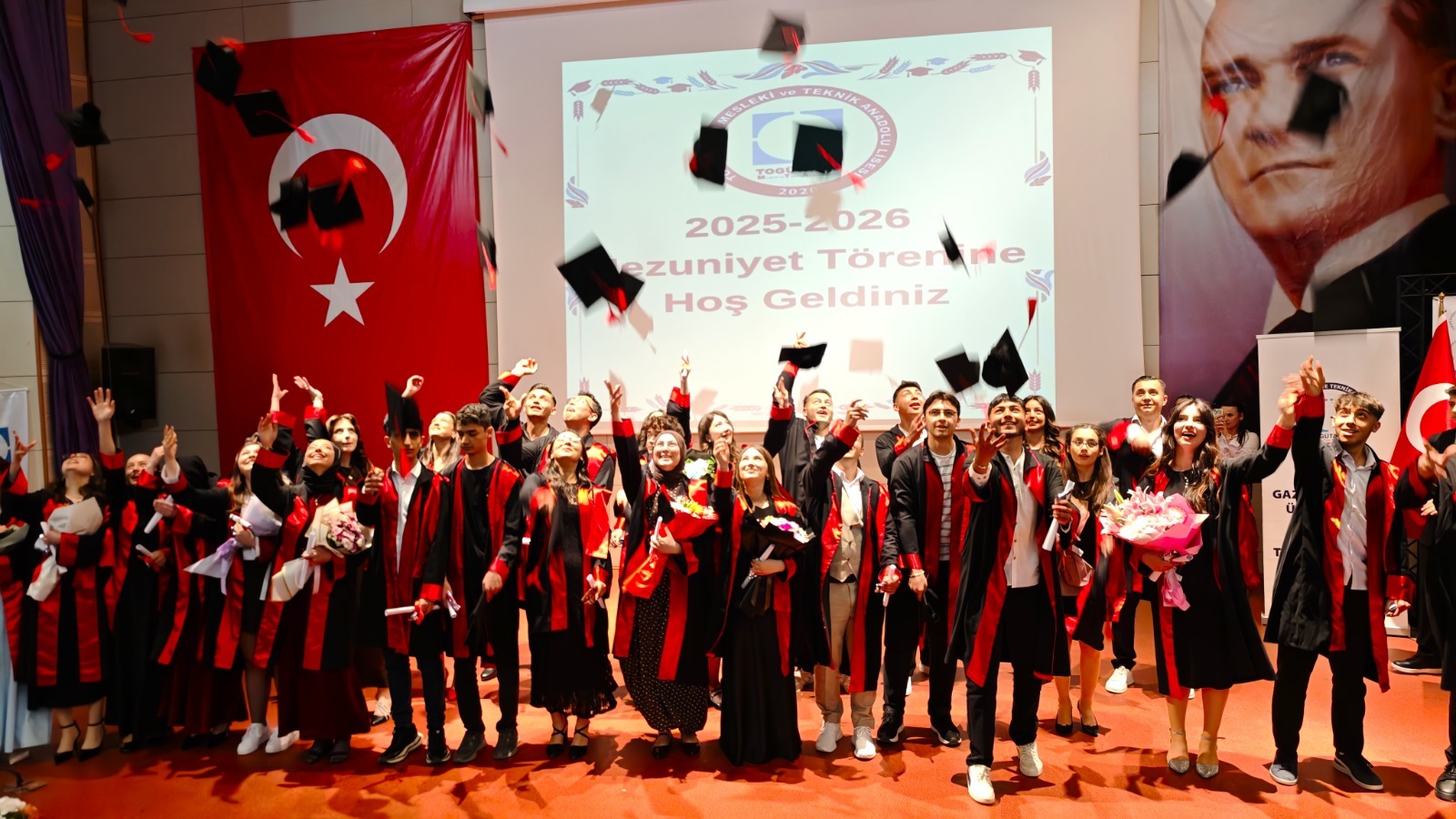 TOGÜ Tarım Mesleki ve Teknik Anadolu Lisesinde Mezuniyet Coşkusu