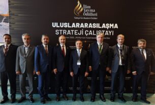 Rektörümüz Prof. Dr. Fatih Yılmaz, “İlim Yayma Ödülleri Uluslararasılaşma Strateji Çalıştayı”na Katıldı