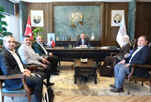 Ensar Vakfı Tokat Şubesinden Rektörümüze Ziyaret