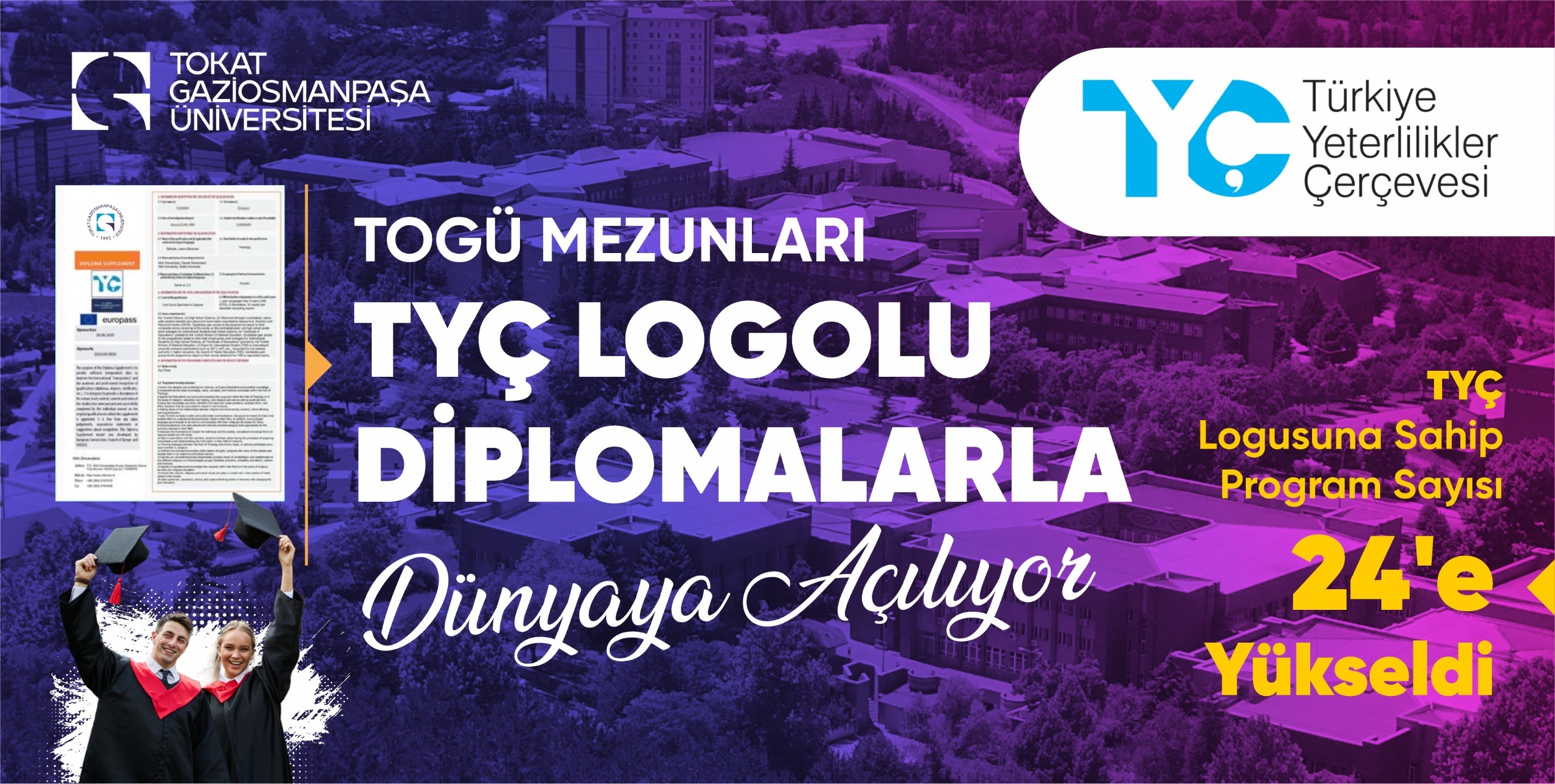 TOGÜ Diploması Avrupa’da da Geçerli: 24 TYÇ Logolu Program ile Yeni Dönem