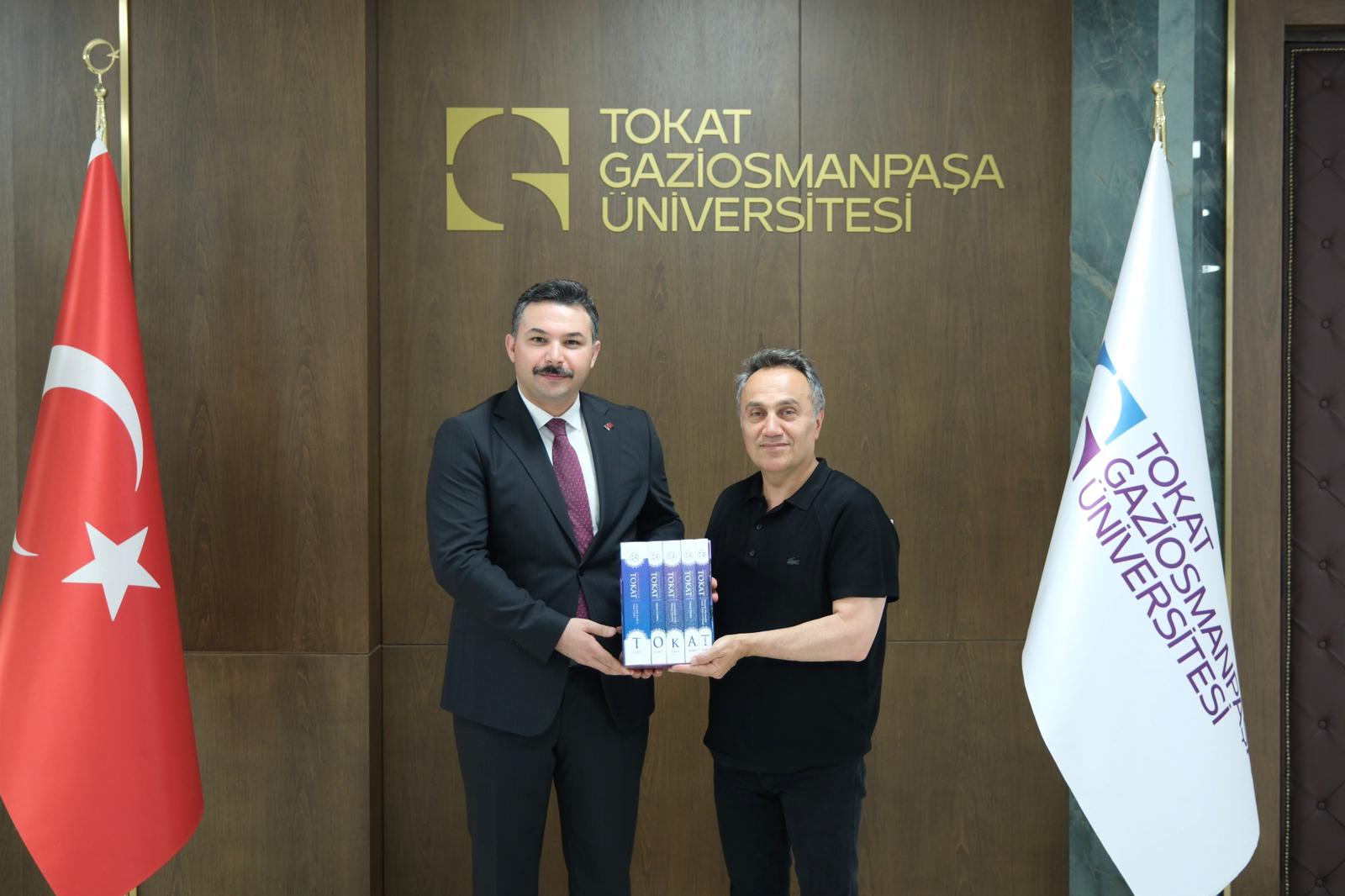 Tokat Cumhuriyet Başsavcısı Yunus Emre Büyükyurt’tan Rektörümüz Prof. Dr. Fatih Yılmaz’a Veda Ziyareti
