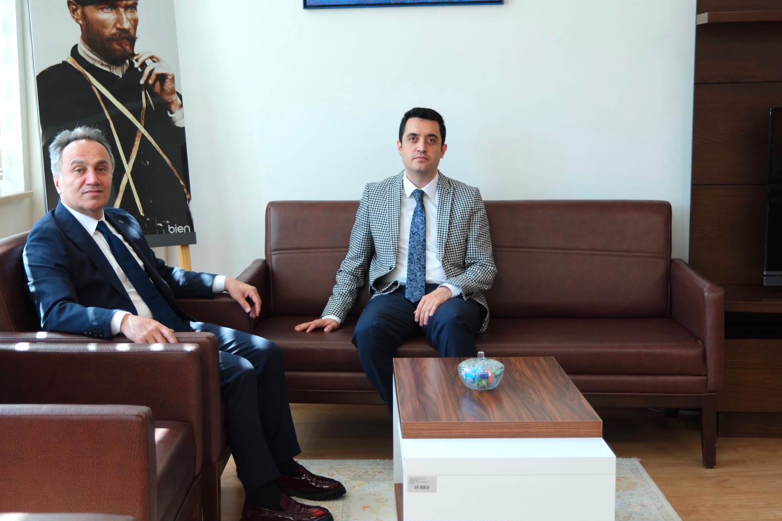Rektörümüz Prof. Dr. Fatih Yılmaz’dan Ağır Ceza Mahkemesi Başkanı Burak Özdemir’e Hayırlı Olsun Ziyareti
