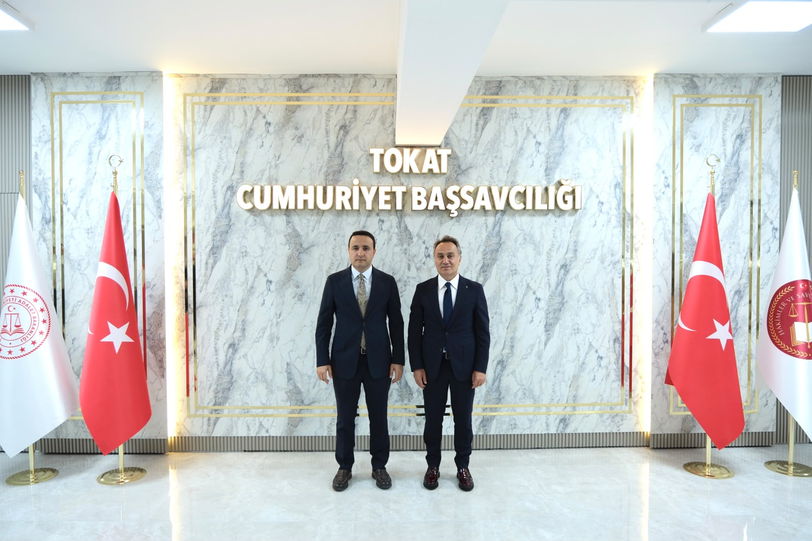Rektörümüzden Tokat Cumhuriyet Başsavcısı Erhan Birol’a Hayırlı Olsun Ziyareti