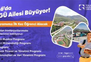 TOGÜ Eğitimde Büyümeyi Sürdürüyor: 5 Program İlk Kez Öğrenci Alacak