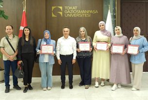 TOGÜ’de Uluslararası Bilim Köprüsü: Ziyaretçi Araştırmacılar Sertifikalarını Aldı