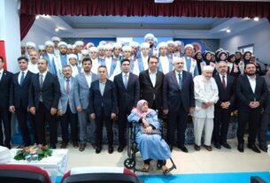 Rektörümüz Prof. Dr. Fatih Yılmaz 41 Hafız İçin Düzenlenen İcazet Merasimine Katıldı