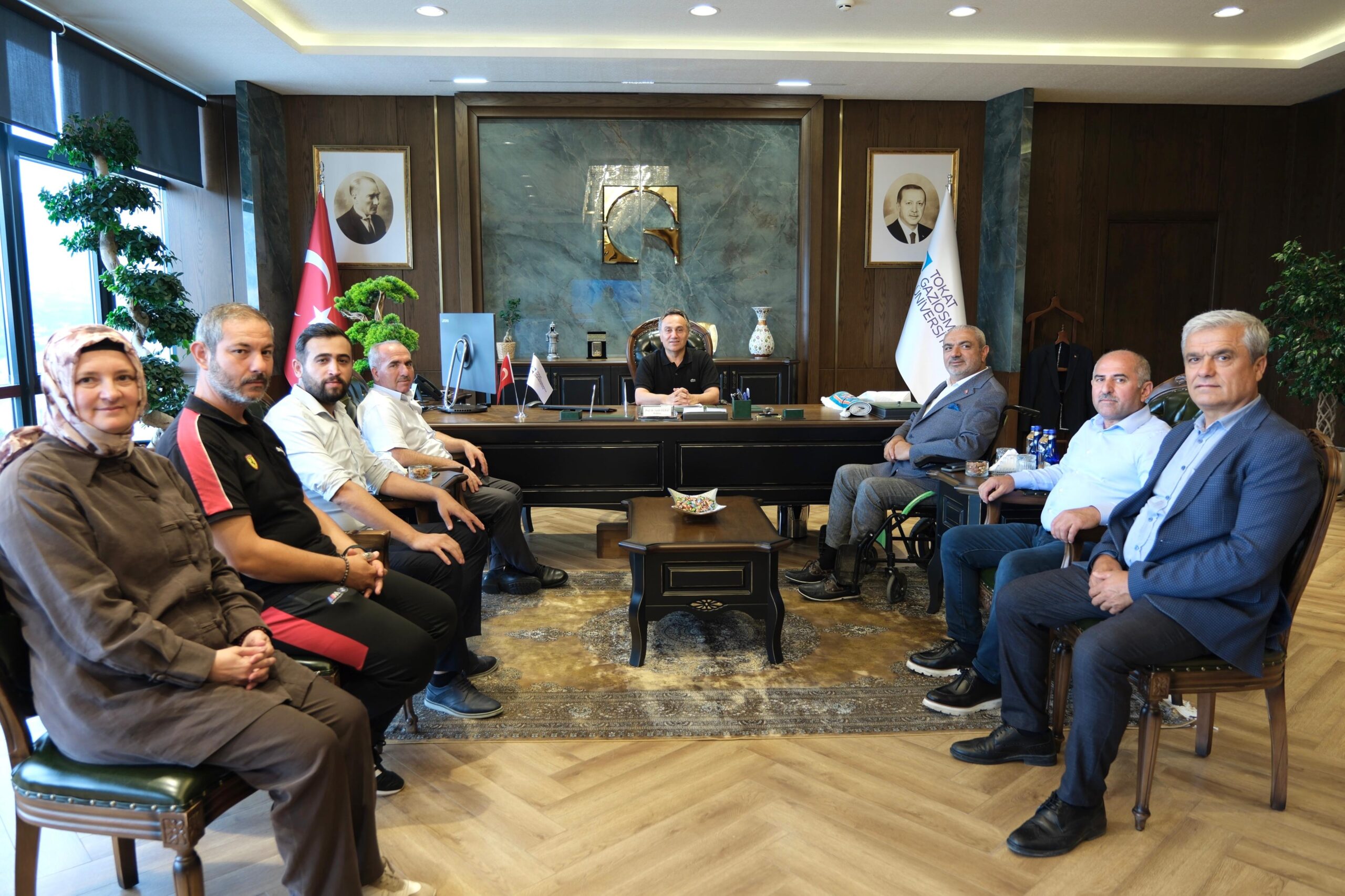 TOKKON Başkanından Rektörümüz Prof. Dr. Fatih Yılmaz’a Ziyaret