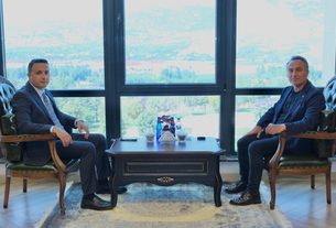 Tokat Cumhuriyet Başsavcısı Erhan Birol’dan Rektörümüze Ziyaret