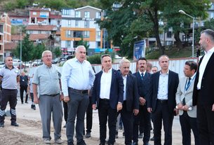 Rektörümüz, Üniversite Hastanesi Yeni Acil Binası ve Kapalı Otopark İnşaatını İnceledi