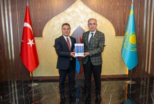 Rektörümüzden Türk Dünyasına Yönelik Akademik İş Birliği Temasları