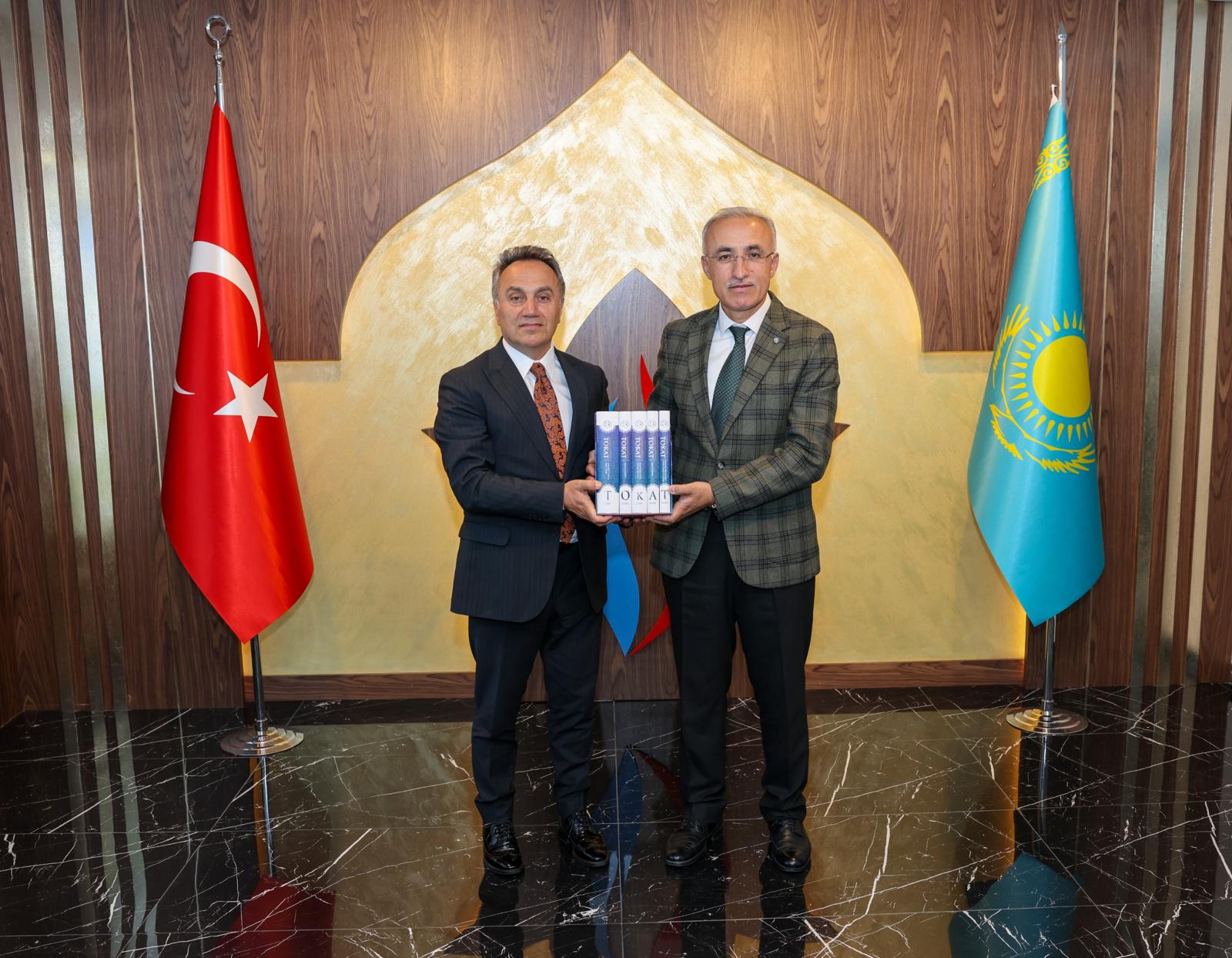 Rektörümüzden Türk Dünyasına Yönelik Akademik İş Birliği Temasları