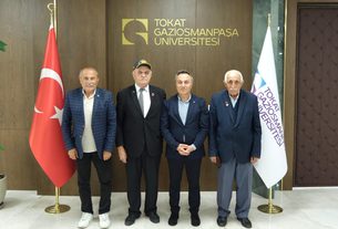 Muharip Gazilerden Rektörümüz Prof. Dr. Fatih Yılmaz’a Ziyaret