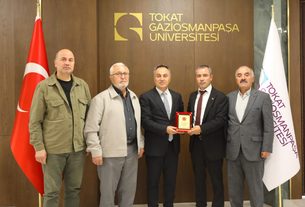 Şehit Aileleri Yardımlaşma Derneğinden Rektör Prof. Dr. Fatih Yılmaz’a Ziyaret