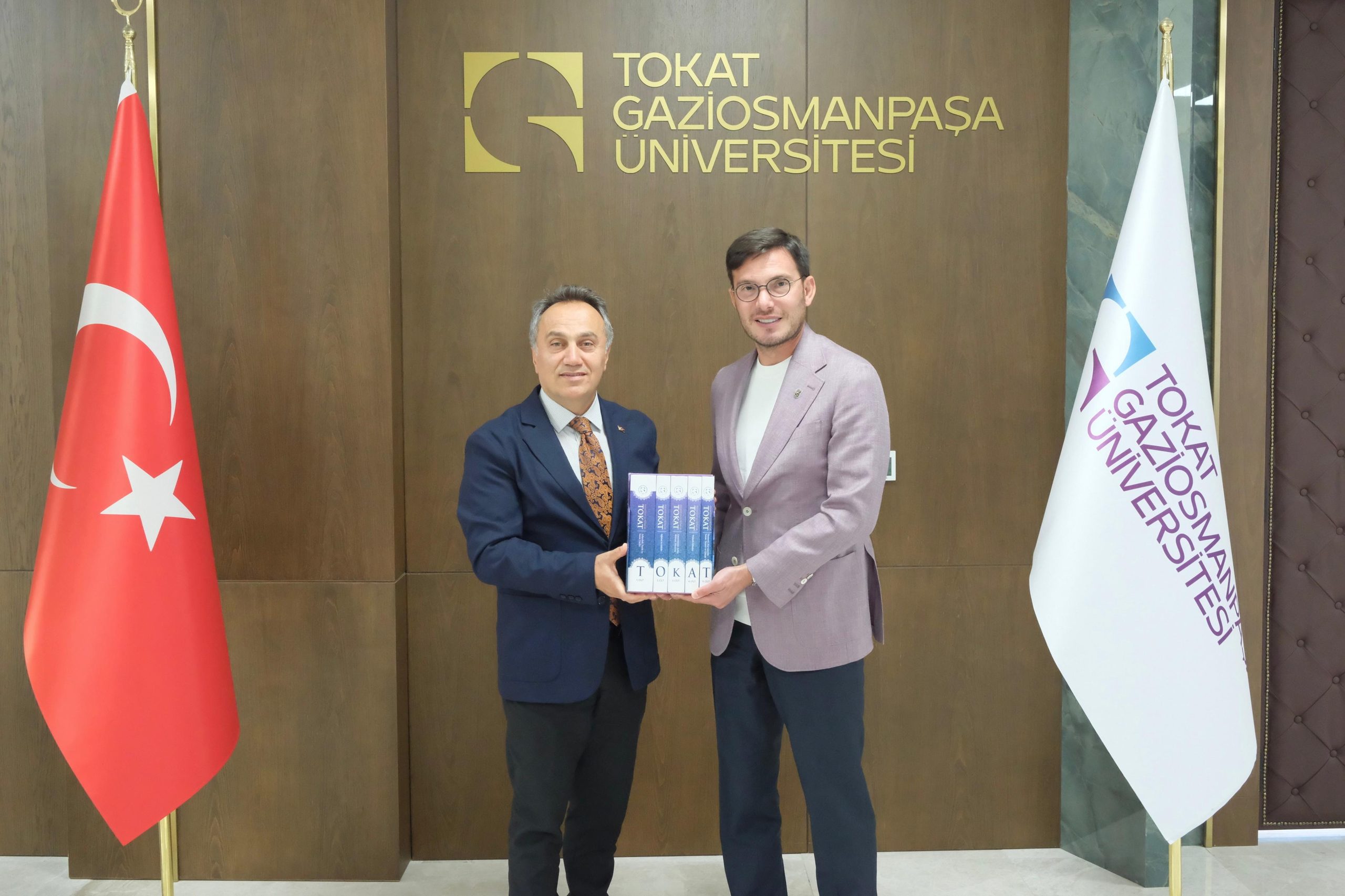 Tokat Belediye Başkanı M. Kemal Yazıcıoğlu’ndan Rektörümüze Ziyaret