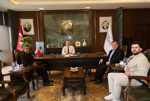 HAK-İŞ Tokat İl Başkanı Resul Demir’den Rektörümüz Prof. Dr. Fatih Yılmaz’a Ziyaret