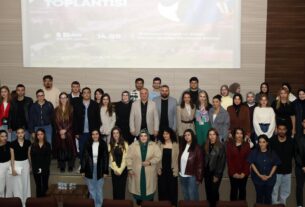 Üniversitemizde ÜNİDES Bilgilendirme Toplantısı Gerçekleştirildi