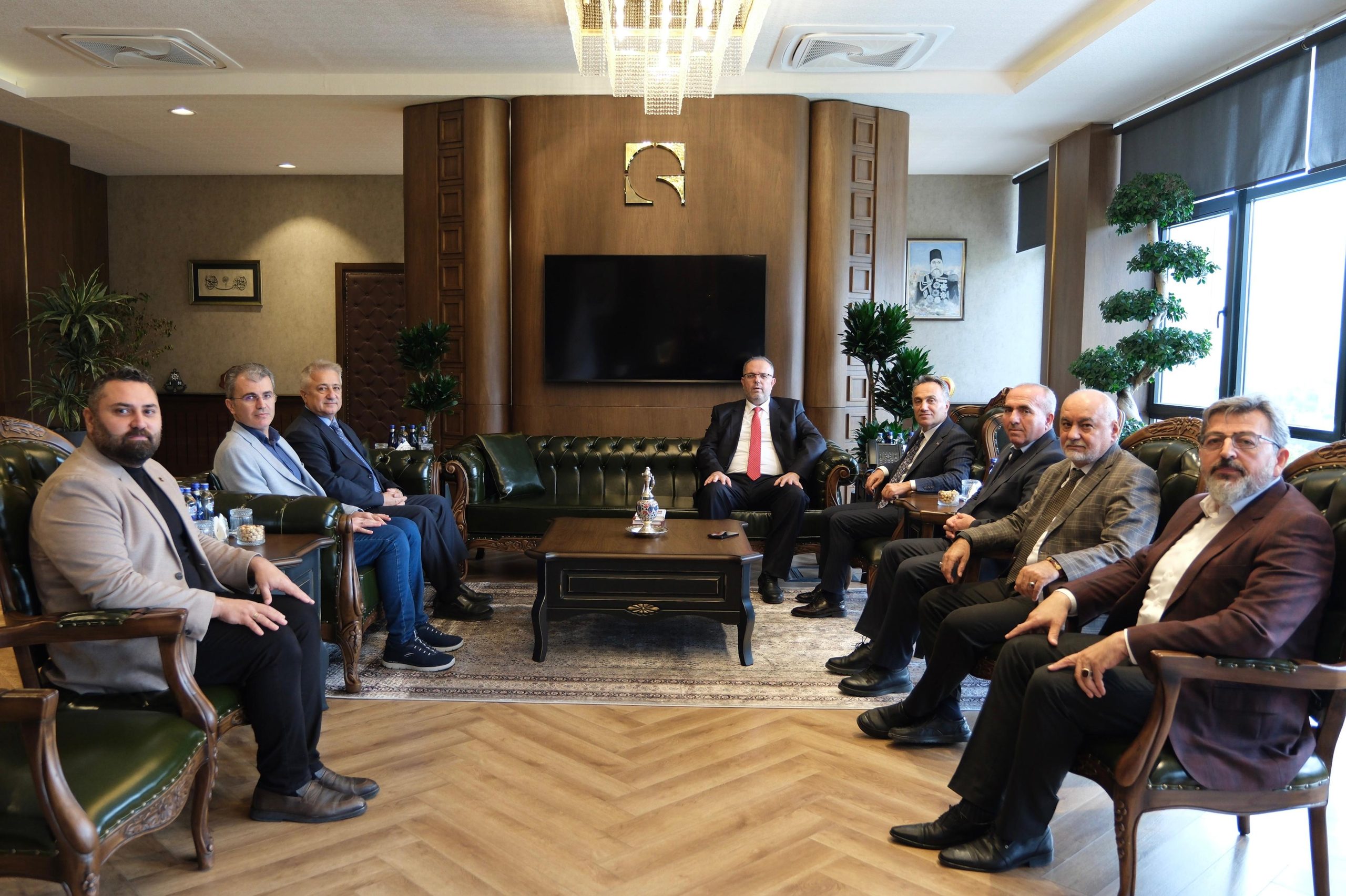 MSÜ Rektörü Prof. Dr. Erhan Afyoncu’dan Rektörümüz Prof. Dr. Fatih Yılmaz’a Ziyaret