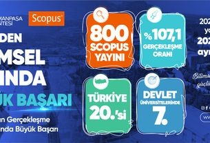 TOGÜ, Scopus Yayın Gerçekleşme Performansında Türkiye’de İlk 20’de